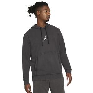 Nike Air Jordan Dri-Fit Fleece Pullover Hoodie in Black Men's‎ Size XXL